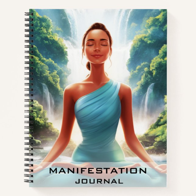 *~* Manifestation AP85 Manifesting Waterfall Notebook (Front)