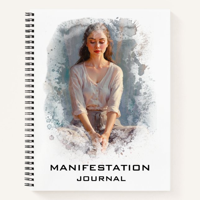 *~* Manifestation AP85 Manifesting Young Girl Notebook (Front)