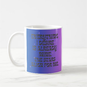 Manifestation coffee mug