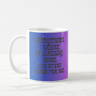 Manifestation coffee mug