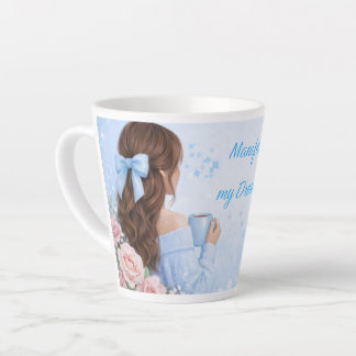 Manifestation Latte Girl Mug | Coffee Lover Gift