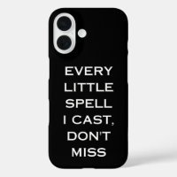 Manifestation Magic Black Quote, Minimalist Design