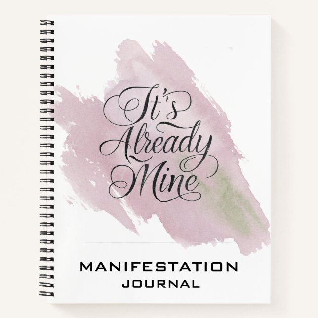 *~* Manifestation Manifesting AP85 Law Notebook (Front)