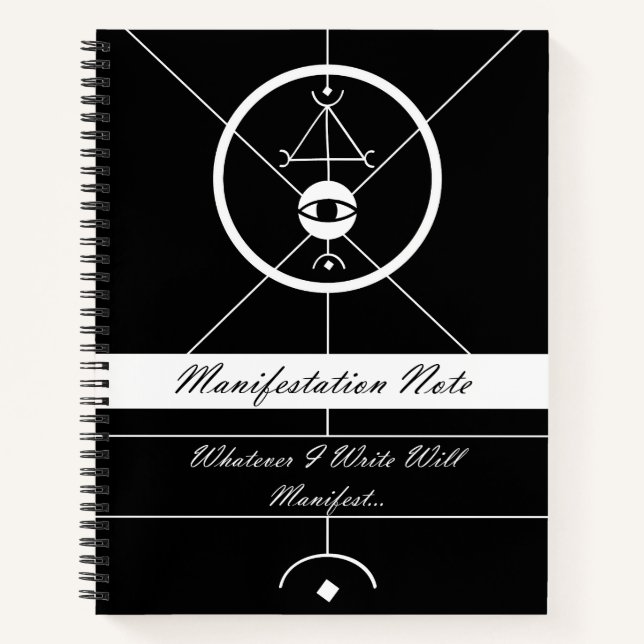 Manifestation Notebook (Front)
