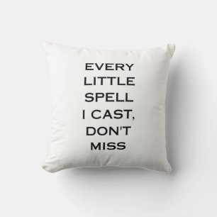 Manifestation Quote Typography Design Cushion