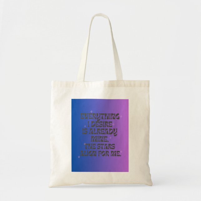 Manifestation Tote Bag (Front)