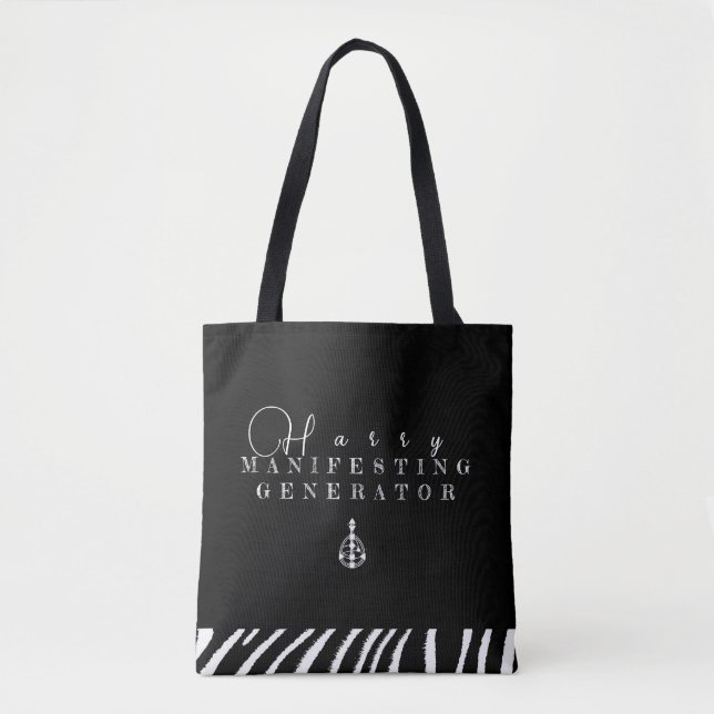 Manifesting Generator HD Personalised Name |   Tot Tote Bag (Front)