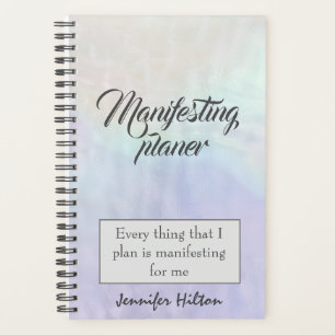 Manifesting Holographic  affirmation  planer Planner