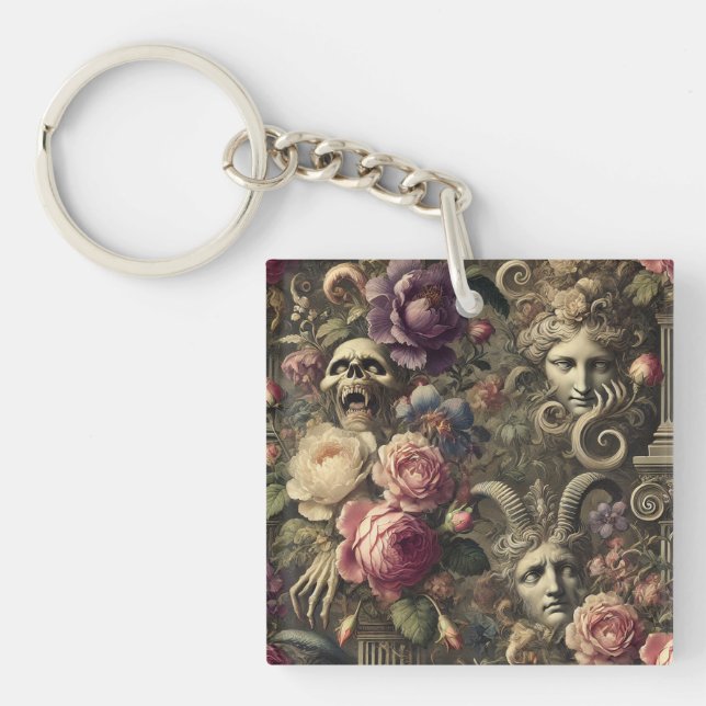 Manifesting Mythos – Gothic Victorian Key Ring (Front)