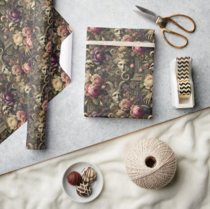 Manifesting Mythos – Gothic Victorian Wrapping Paper