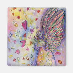 Manifesting Universe Angel Art Fridge Magnet