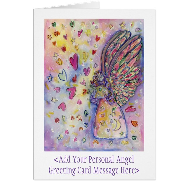 Manifesting Universe Angel Art Note Cards (Front)