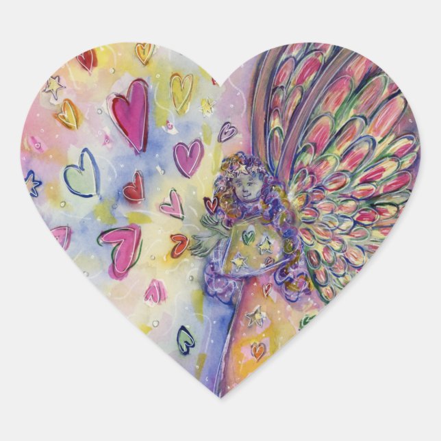 Manifesting Universe Angel Art Sticker Decal (Front)