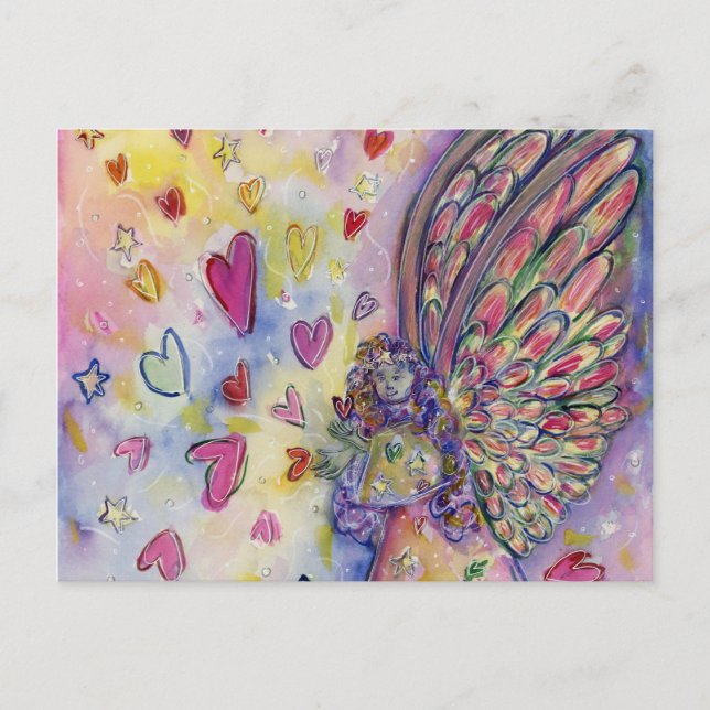 Manifesting Universe Guardian Angel Art Postcards (Front)