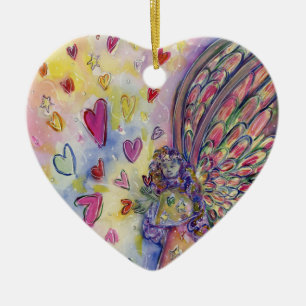 Manifesting Universe Love Angel Holiday Ornament