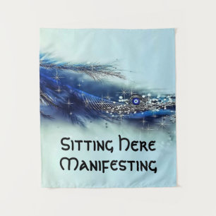 MANIFESTING WALL ART (TAPESTRY)  (50" x 60")  Tapestry