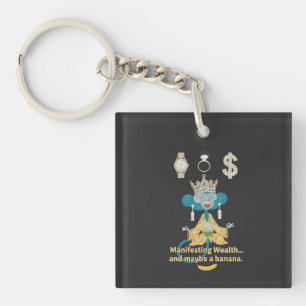 manifesting wealth key ring