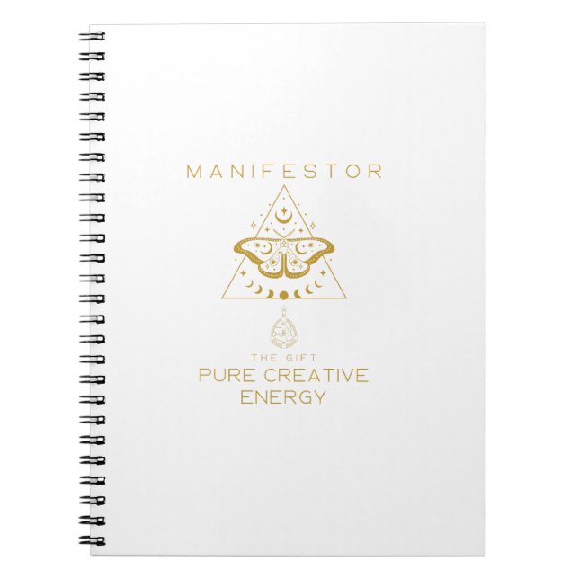 Manifestor type Human design Notebook (Front)