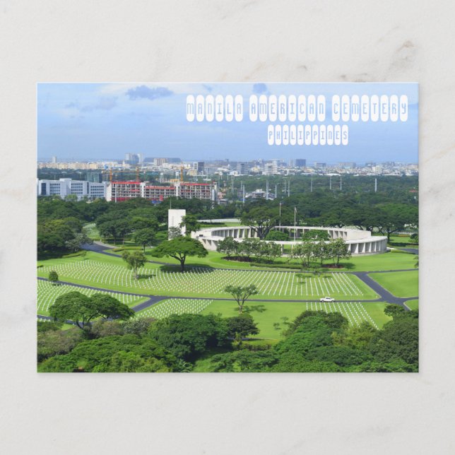 Manila American Cemetery Postcard (Front)