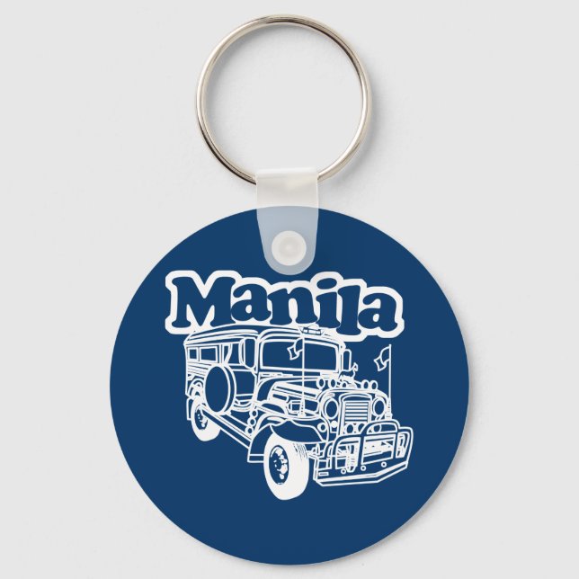 Manila Jeepney Key Ring (Front)