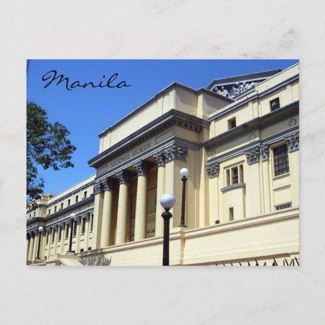 manila national museum postcard (Front)