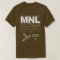 Manila Ninoy Aquino Int'l Airport MNL Tee Shirt