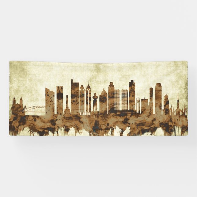 Manila Philippines Cityscape Banner (Horizontal)