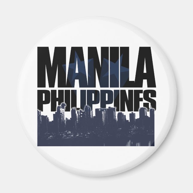 Manila PHILIPPINES Magnet (Front)