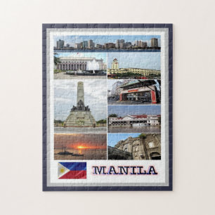 Manila - Philippines - Mosaic - Jigsaw Puzzle