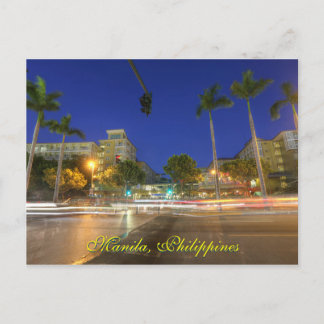 Manila, Philippines postcard