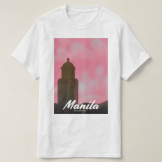 Manila Philippines travel poster. T-Shirt