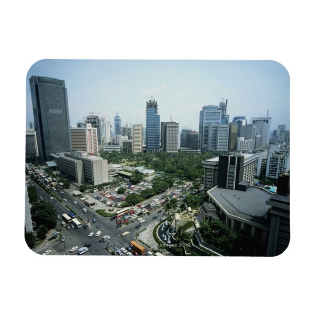 Manila Skyline Magnet (Horizontal)