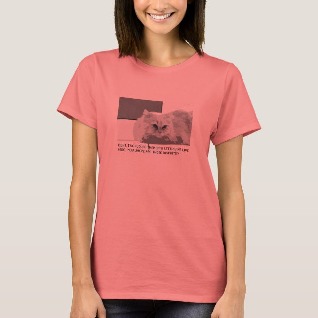 manipulative cat T-Shirt (Front)