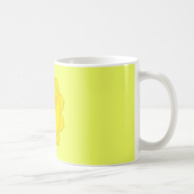 Manipura Chakra Yoga  Mug (Right)