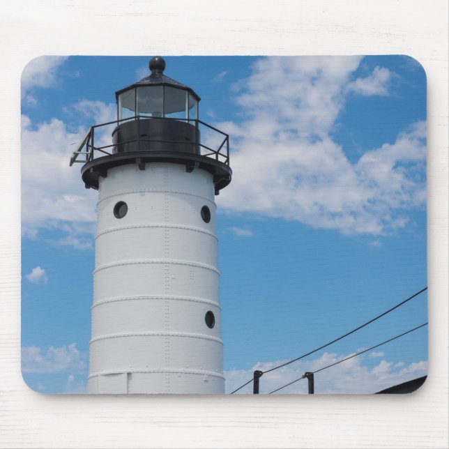 Manistee Lighthouse Mouse Mat (Front)
