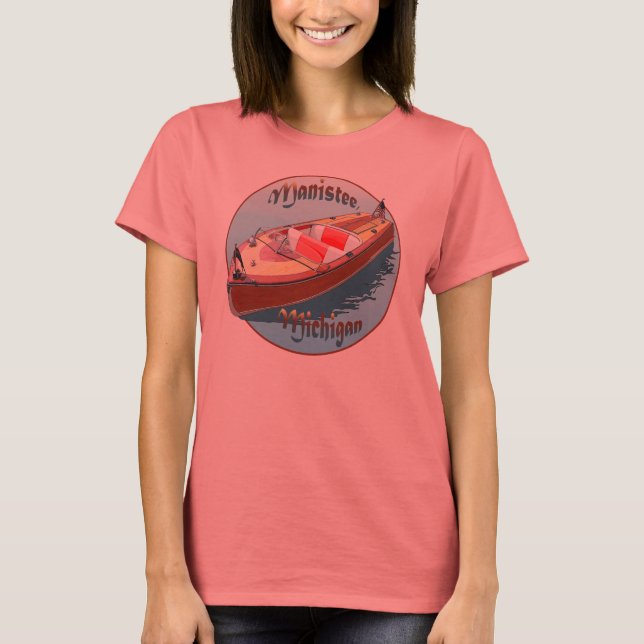 Manistee, Michigan T-Shirt (Front)