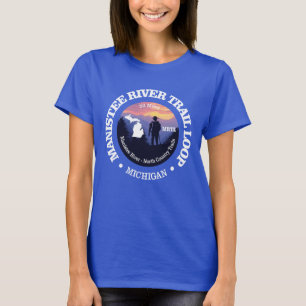 Manistee River Loop Trail (rd2) T-Shirt
