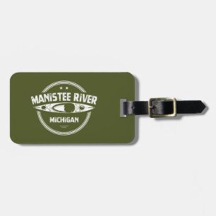 Manistee River, Michigan Luggage Tag