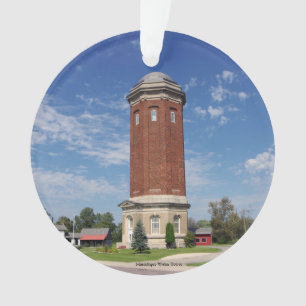 Manistique Water Tower acrylic ornament