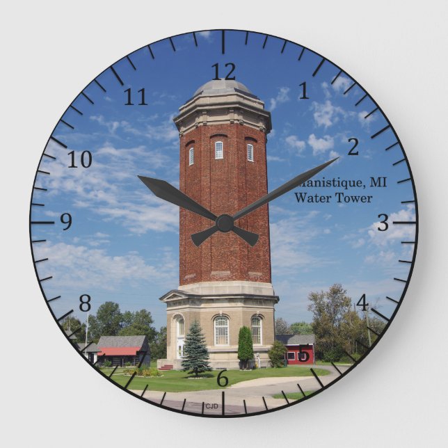 Manistique Water Tower clock (Front)