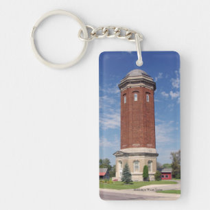 Manistique Water Tower key chain