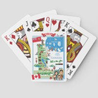 Manitoba Canada Cartoon Poster