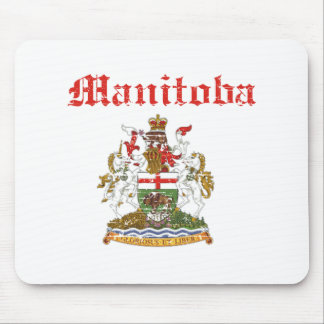 manitoba Canada coat of arms design Mouse Mat