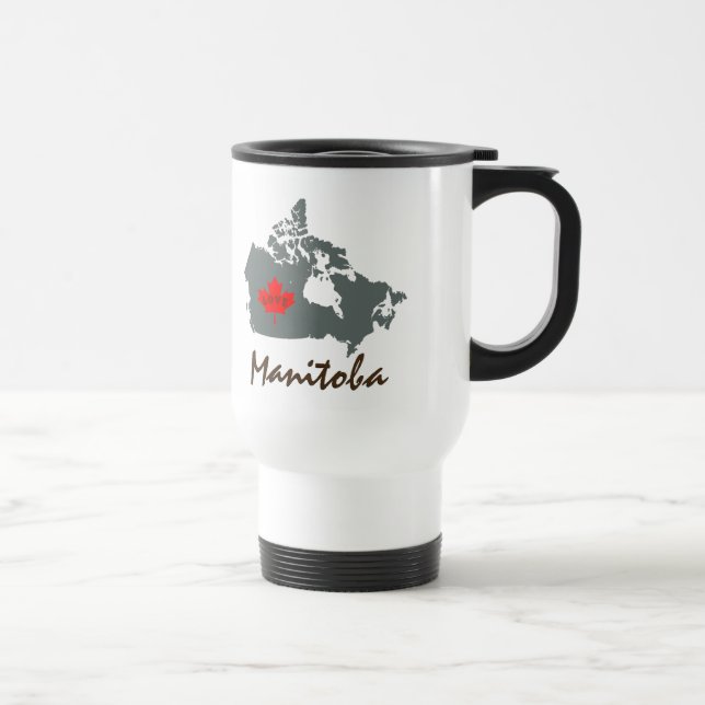 Manitoba Canada  coffee tea cup mug (Right)