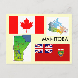 Manitoba, Canada Postcard