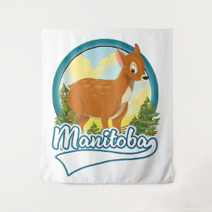 Manitoba Canada travel logo Tapestry