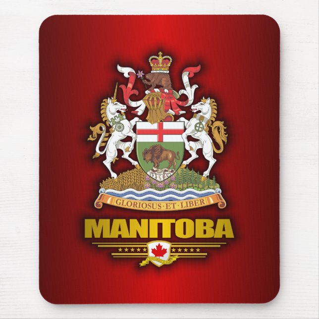 Manitoba COA Mouse Mat (Front)