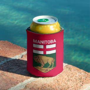 Manitoba coat of arms - CANADA Can Cooler