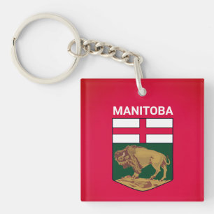 Manitoba coat of arms - CANADA Key Ring