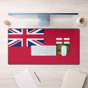 Manitoba flag - CANADA Desk Mat